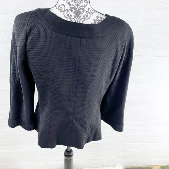 Armani Collezioni Printed Wool Silk Blend Blazer Jacket - Picture 6 of 11